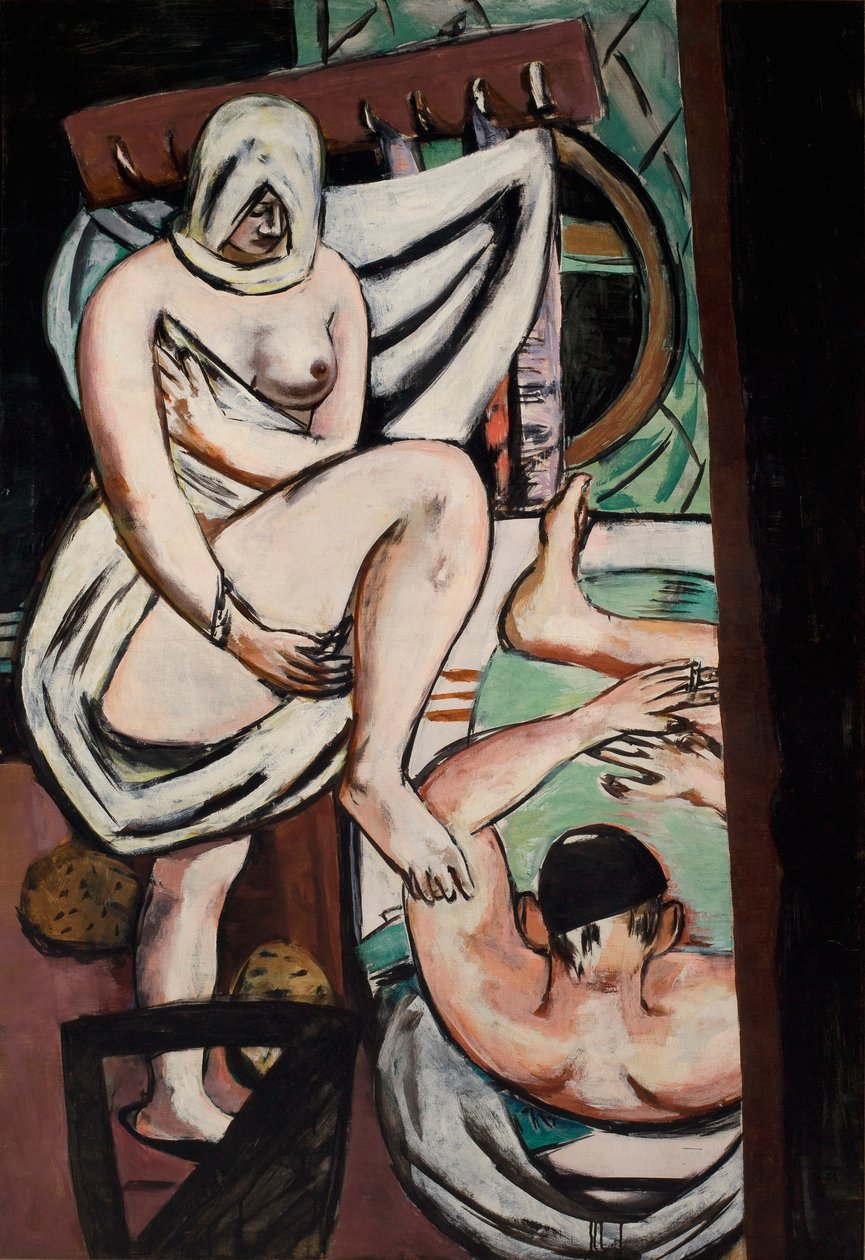 Badet af Max Beckmann