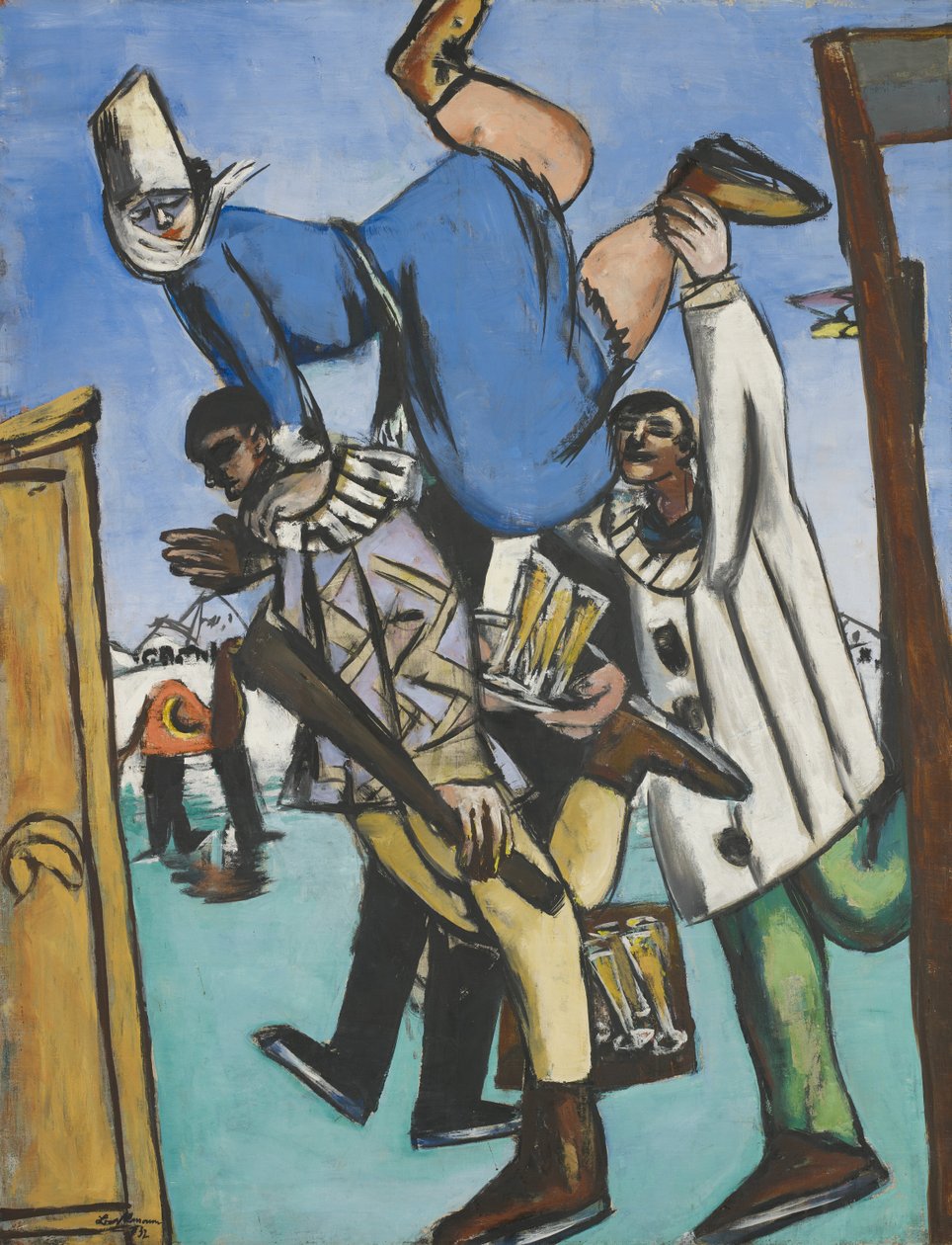 Skaterne af Max Beckmann