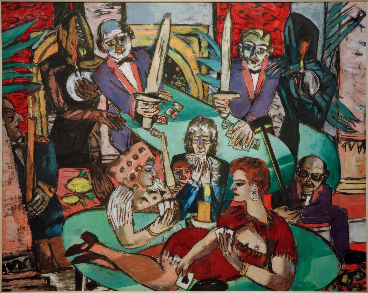 Drøm om Monte Carlo af Max Beckmann