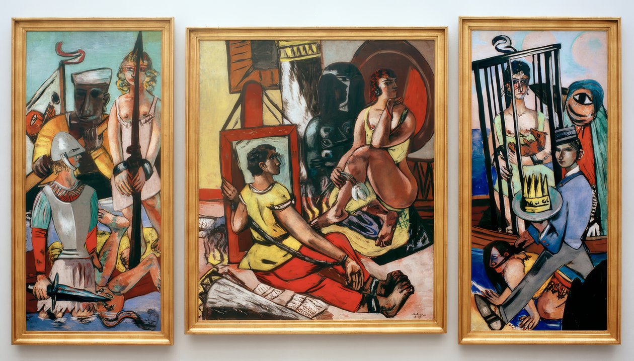 Temptation (Temptation of Saint Anthony) af Max Beckmann