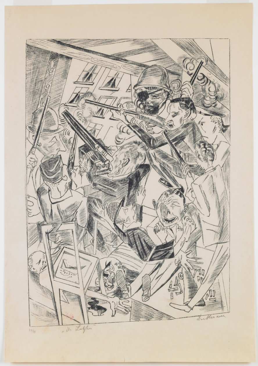 plade 10: De sidste af Max Beckmann