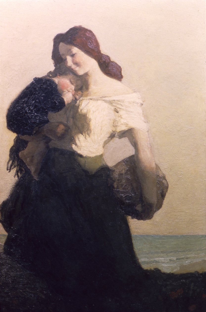 Den glade mor, 1913. af Max Bohm