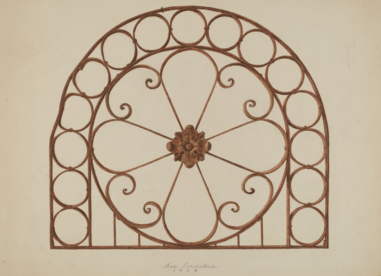 Arch Grill, 1938. af Max Fernekes
