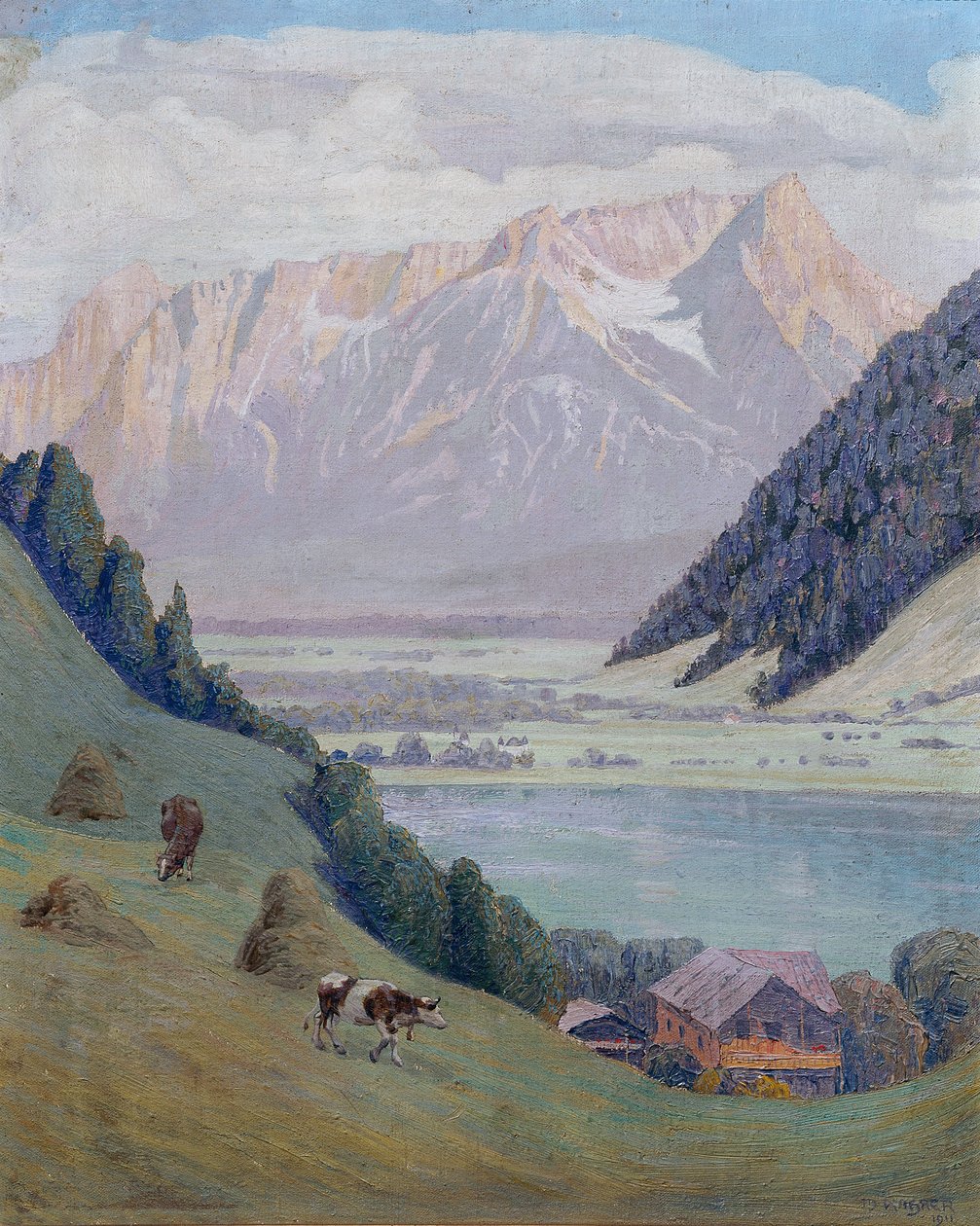 bjergsø af Max Kahrer