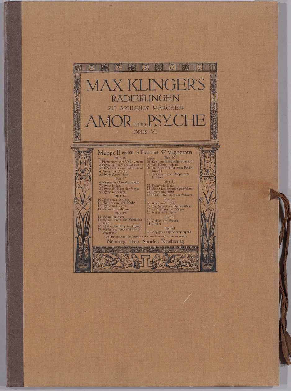 Amor og psyke [Opus Vb] af Max Klinger