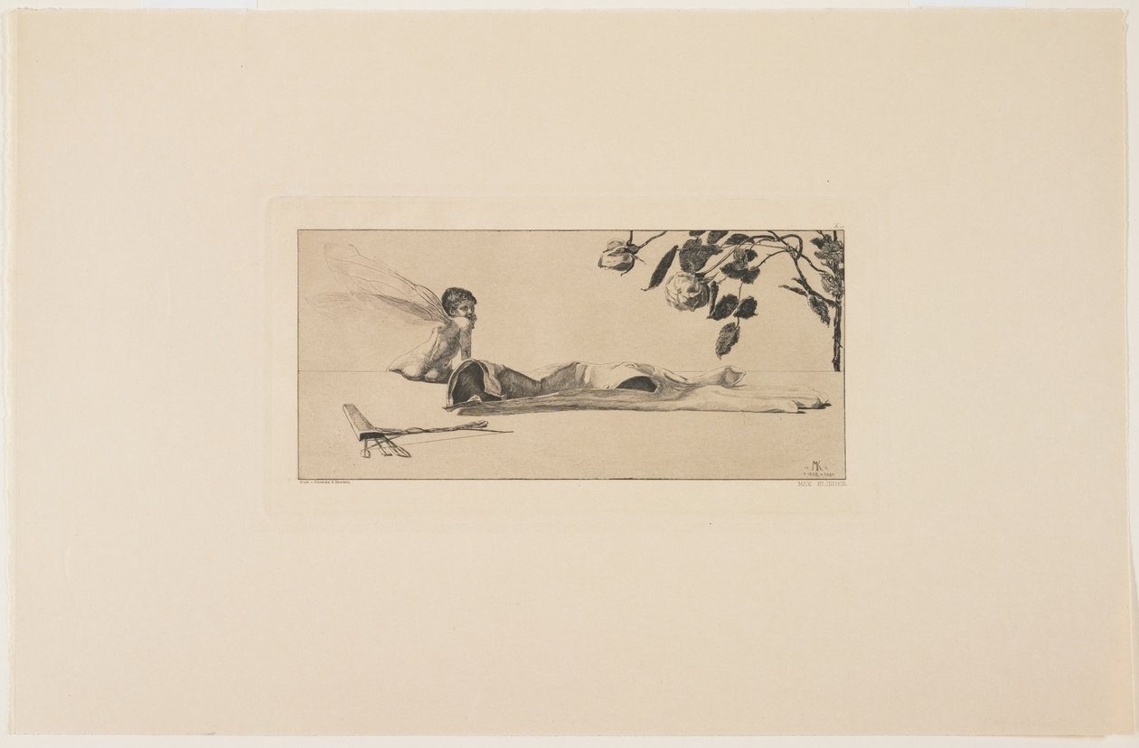 Cupid, 1881dani af Max Klinger