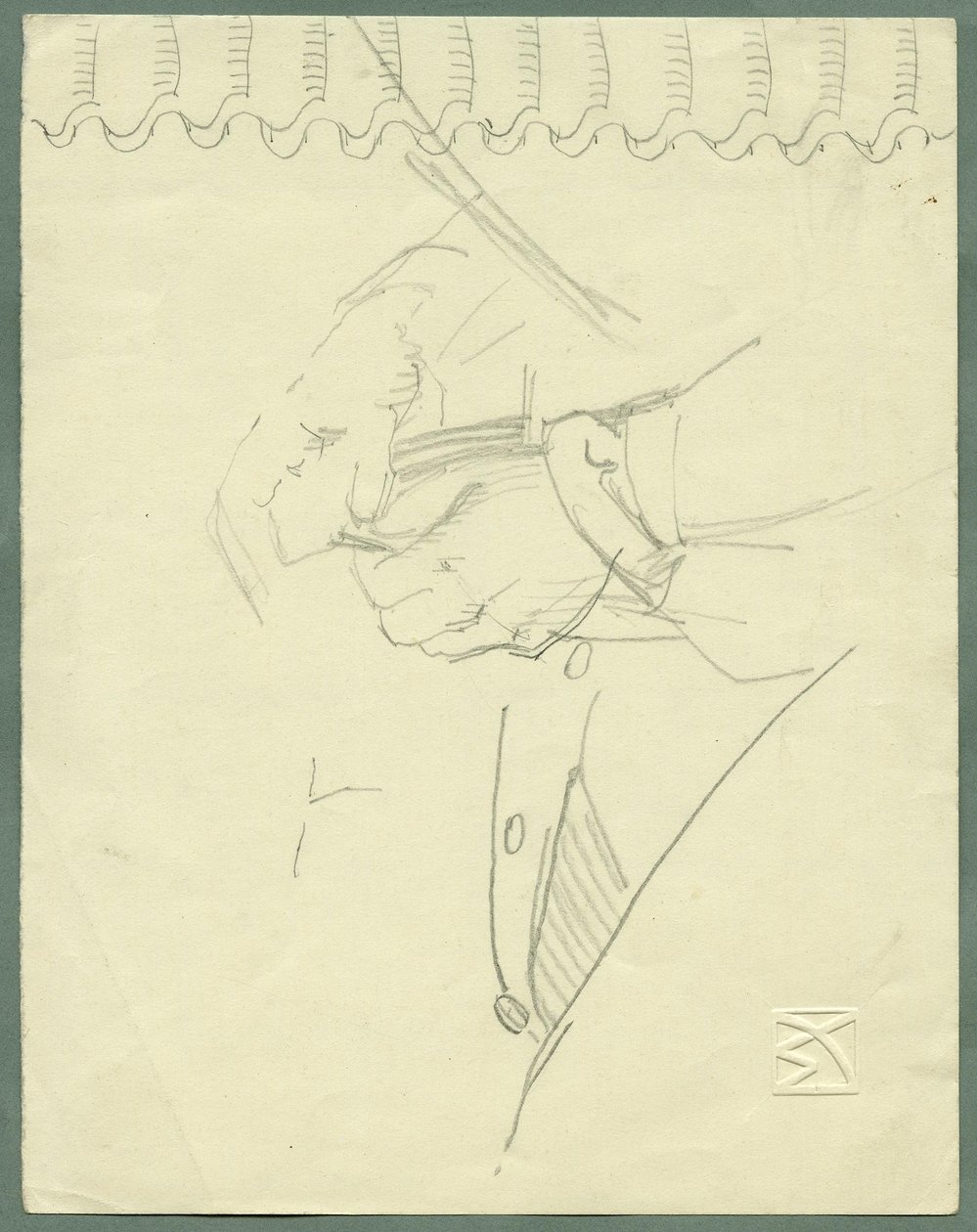 Håndstudie af Max Kurzweil