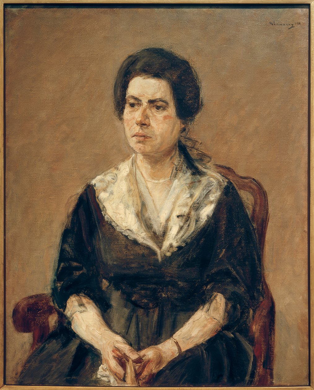 Portræt af fru Julie Elias, født Levi af Max Liebermann
