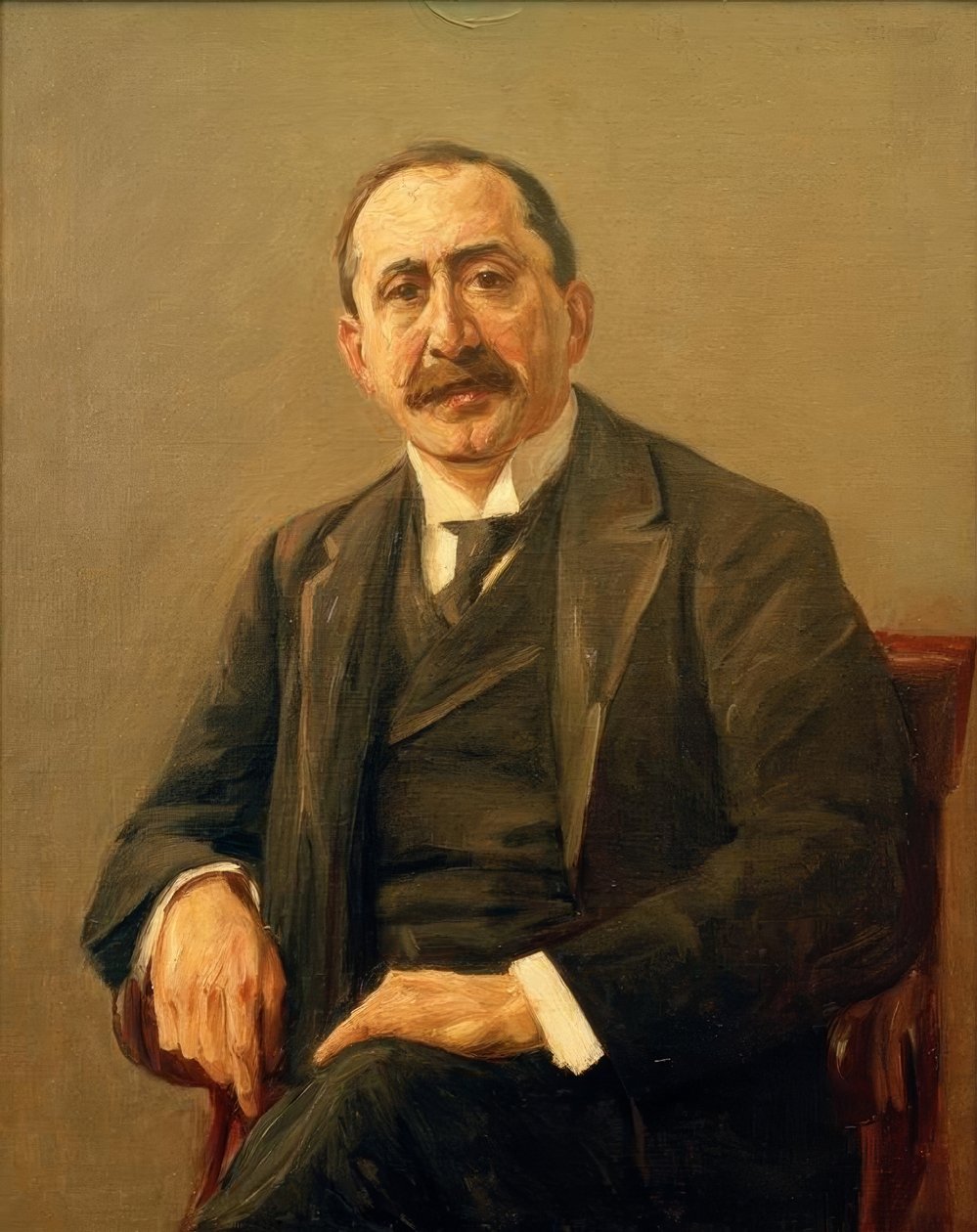 Portræt af instruktøren Julius Stern af Max Liebermann