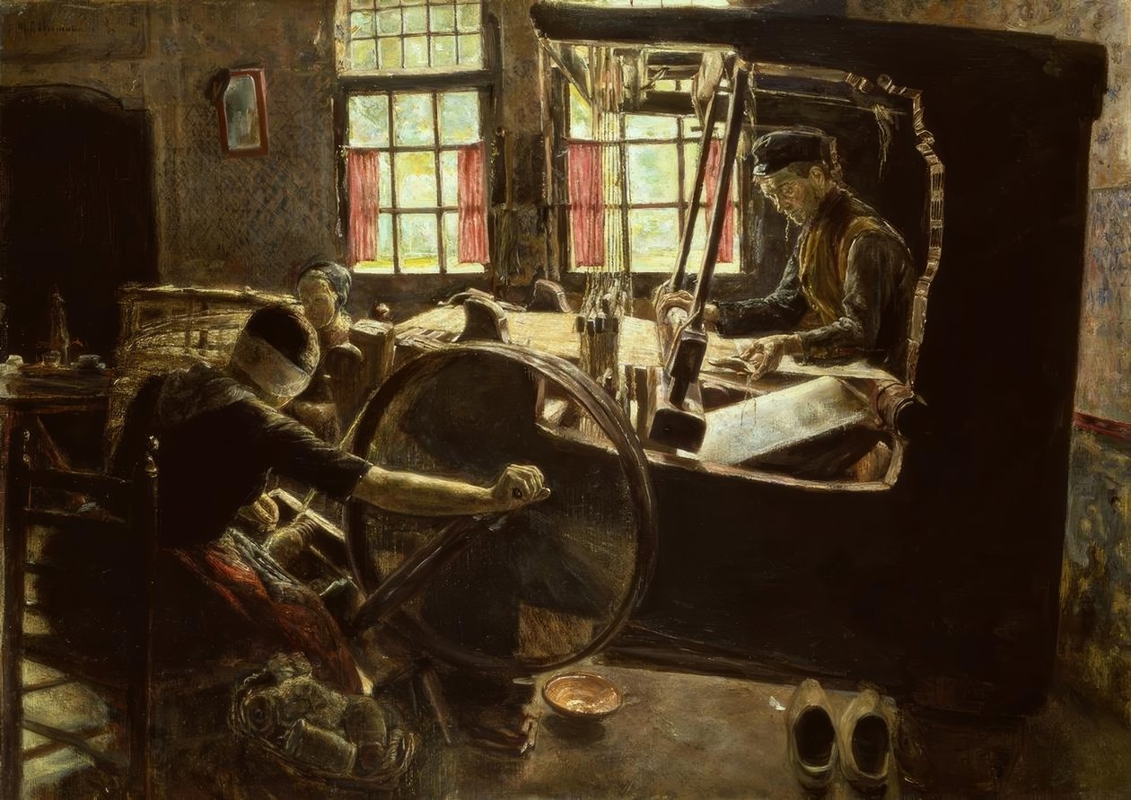Væveren af Max Liebermann