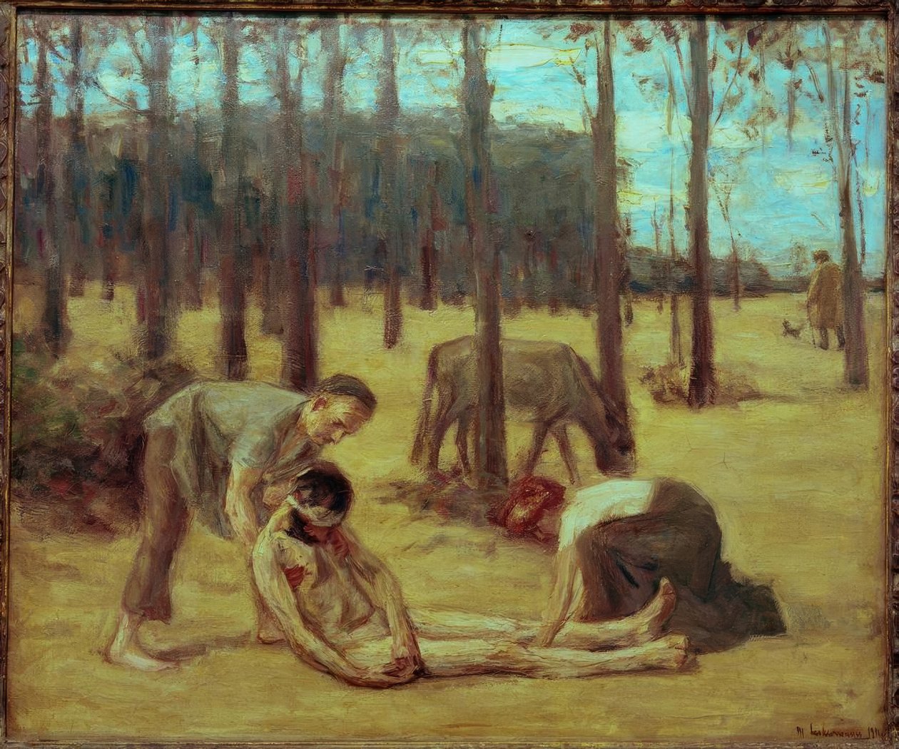 Den gode samaritan af Max Liebermann