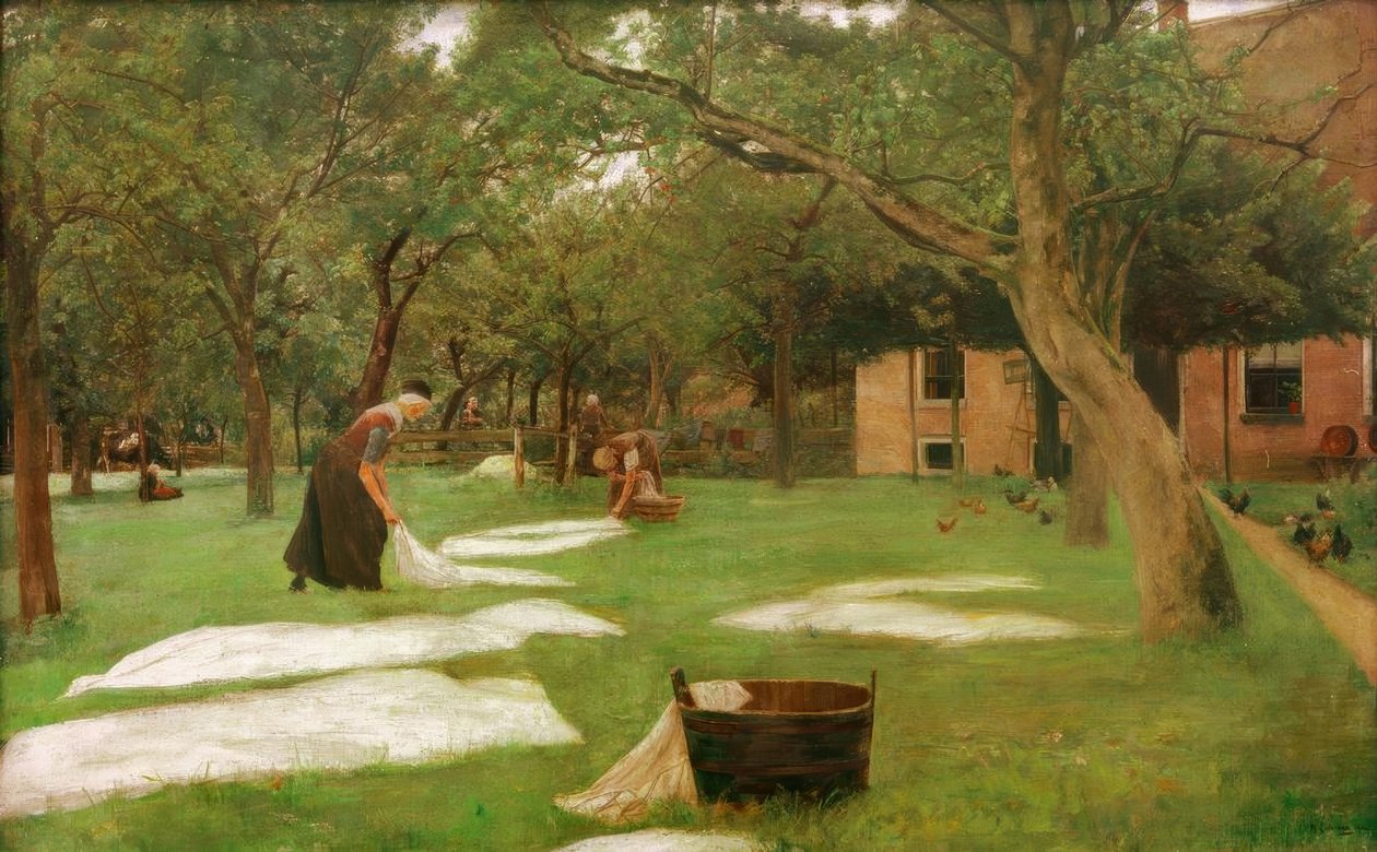 Die Rasenbleiche af Max Liebermann