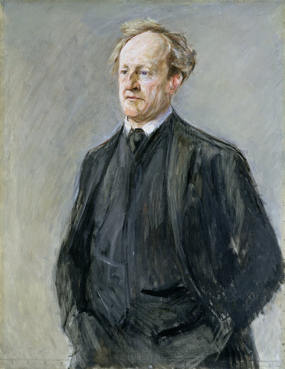 Gerhart Hauptmann, 1912 af Max Liebermann