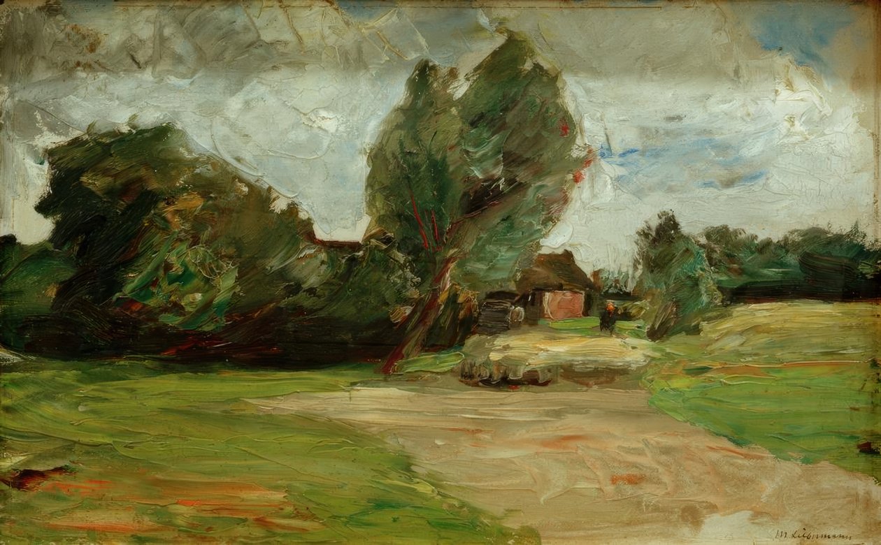 hollandsk landskab af Max Liebermann