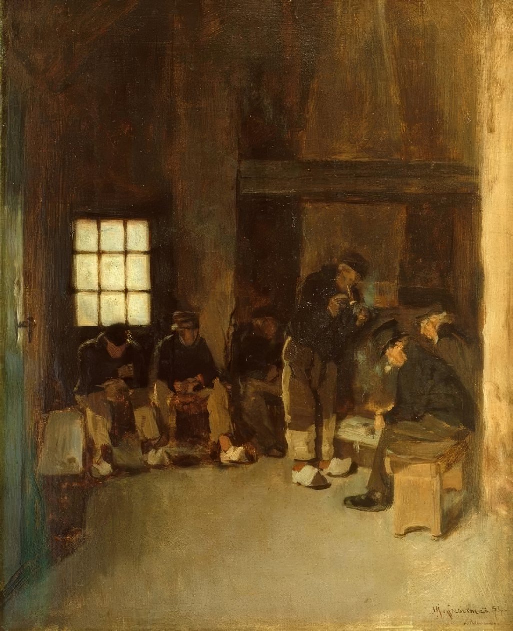 I pilotens værelse af Max Liebermann