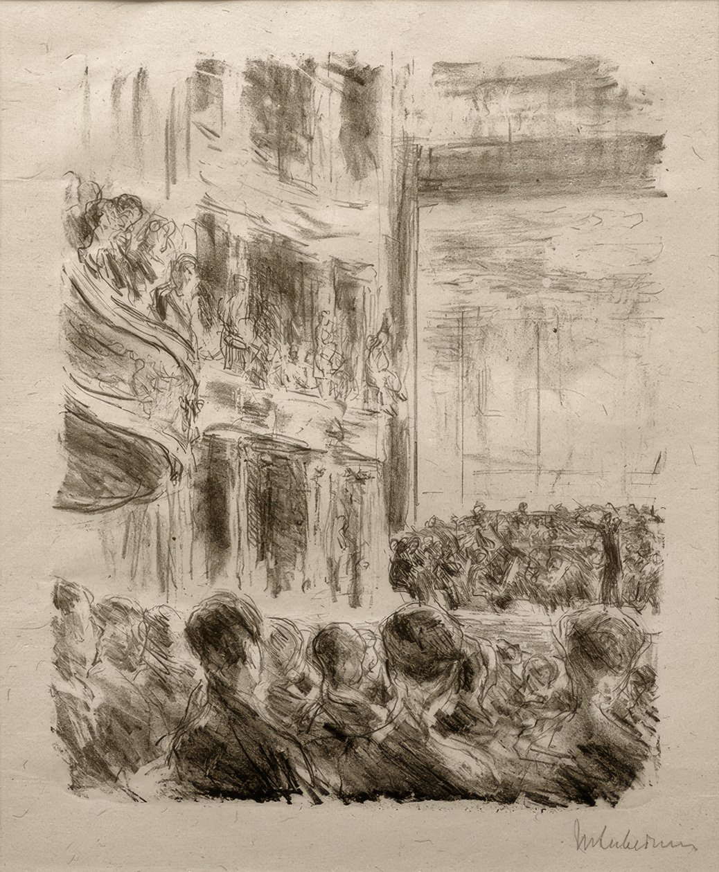 M.Liebermann, Koncerten af Max Liebermann