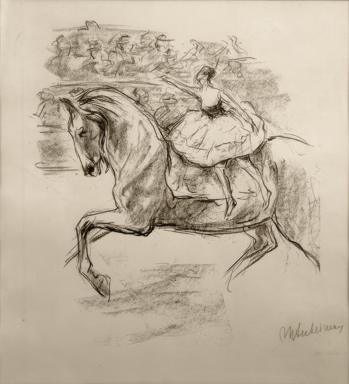 M.Liebermann, cirkusrytteren af Max Liebermann