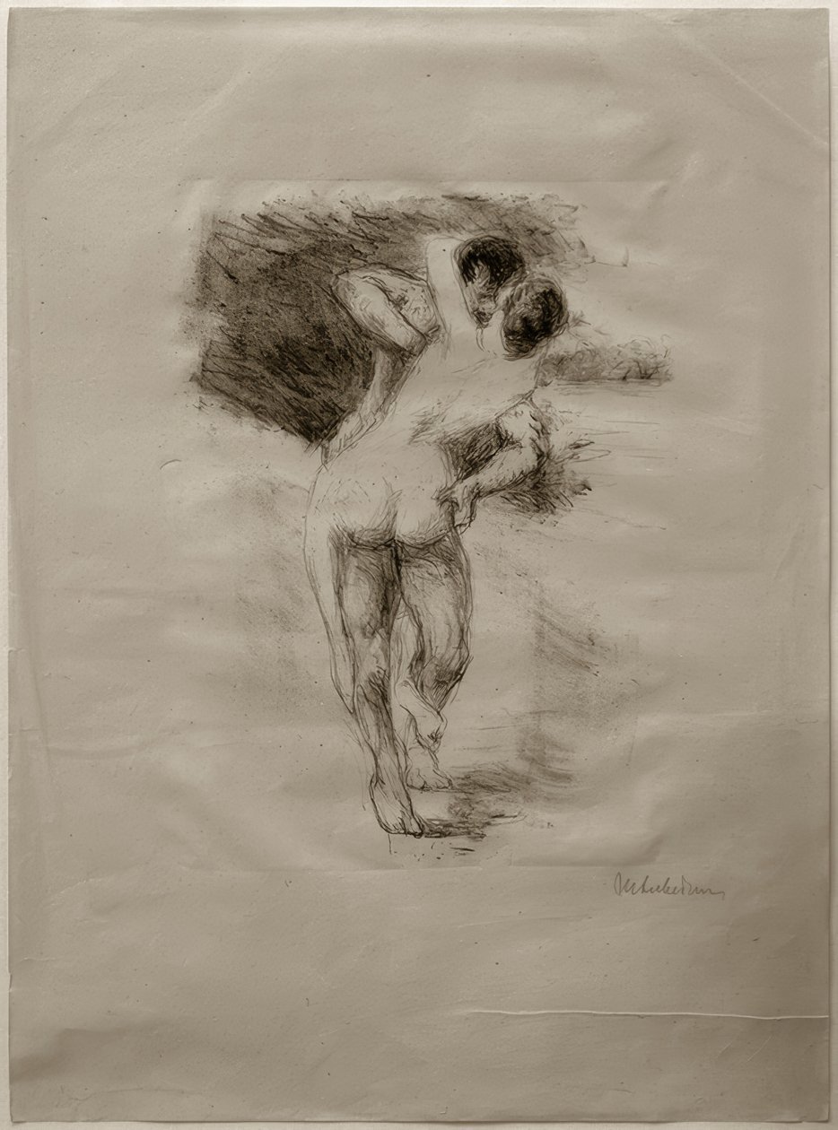 M.Liebermann, kærlighedsscene af Max Liebermann