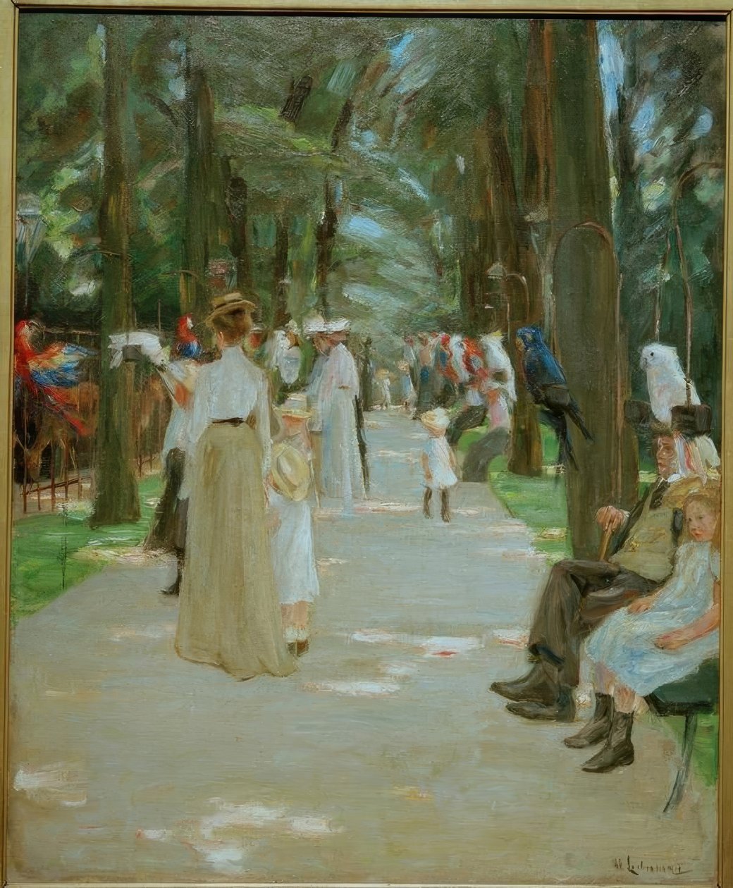 Παπαγείεναλλει af Max Liebermann