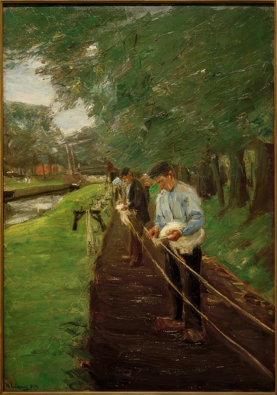Seilerbahn i Edam af Max Liebermann