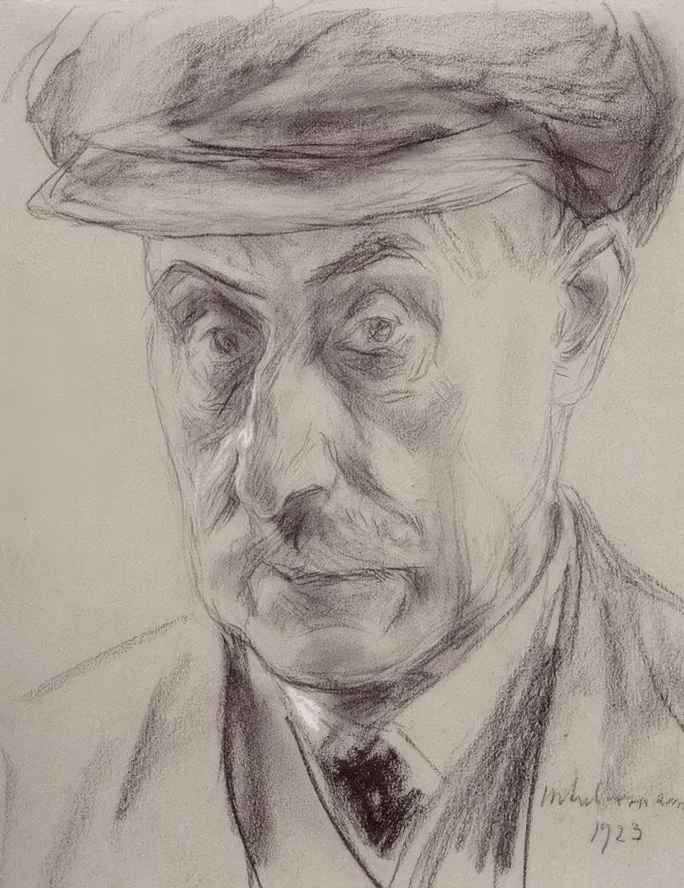Selvportræt af Max Liebermann