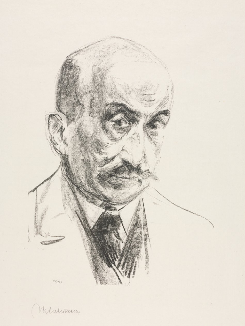 Selvportræt af Max Liebermann