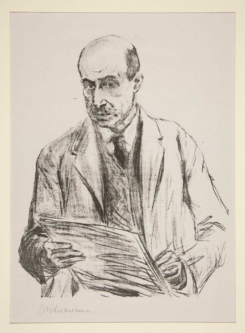 Selvportræt af Max Liebermann