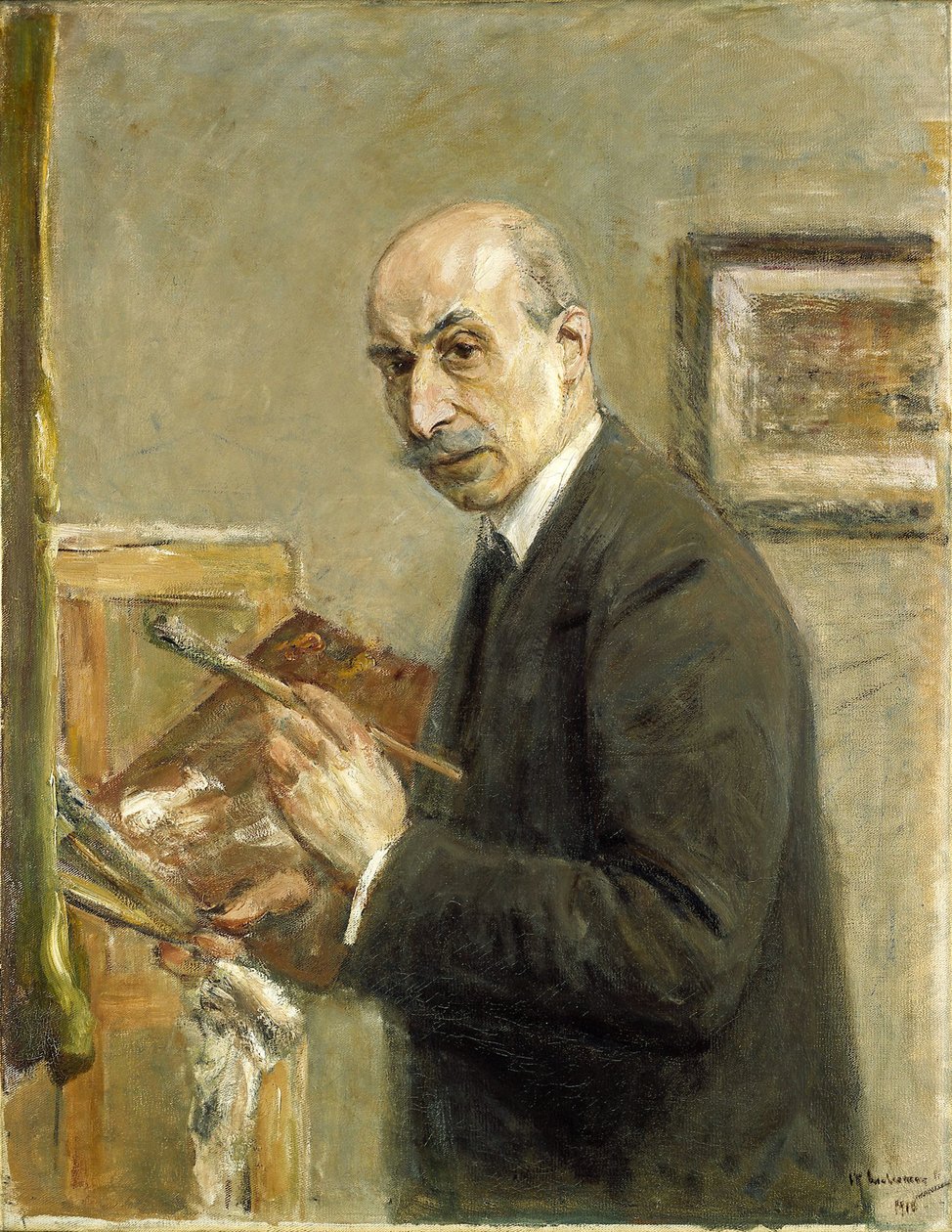 Self-Portrait af Max Liebermann