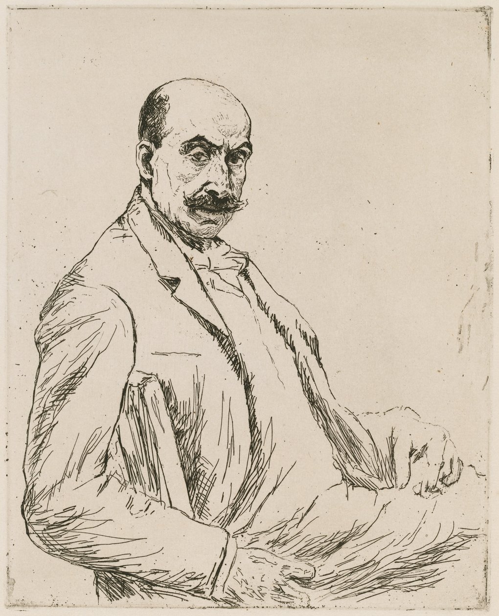 Selvportræt, 1906. af Max Liebermann