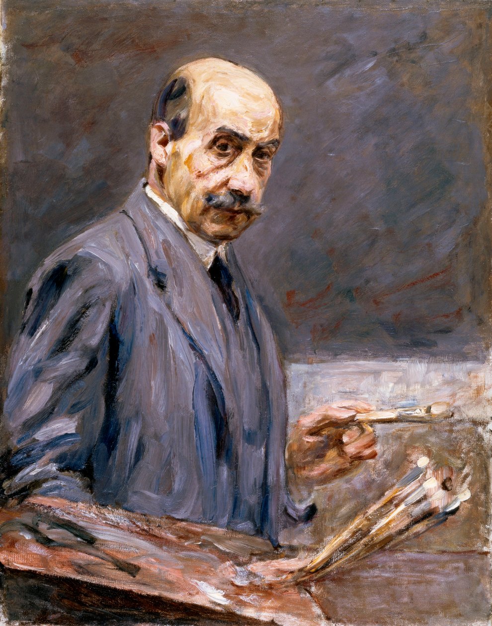 Selvportræt, 1911-12 af Max Liebermann