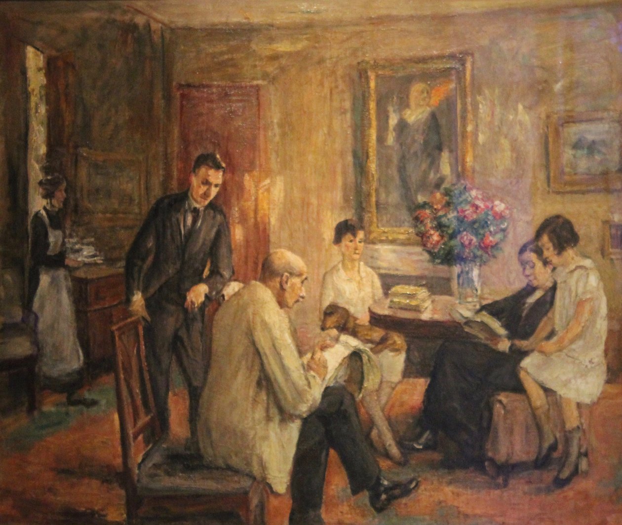 Familien Liebermann af Max Liebermann