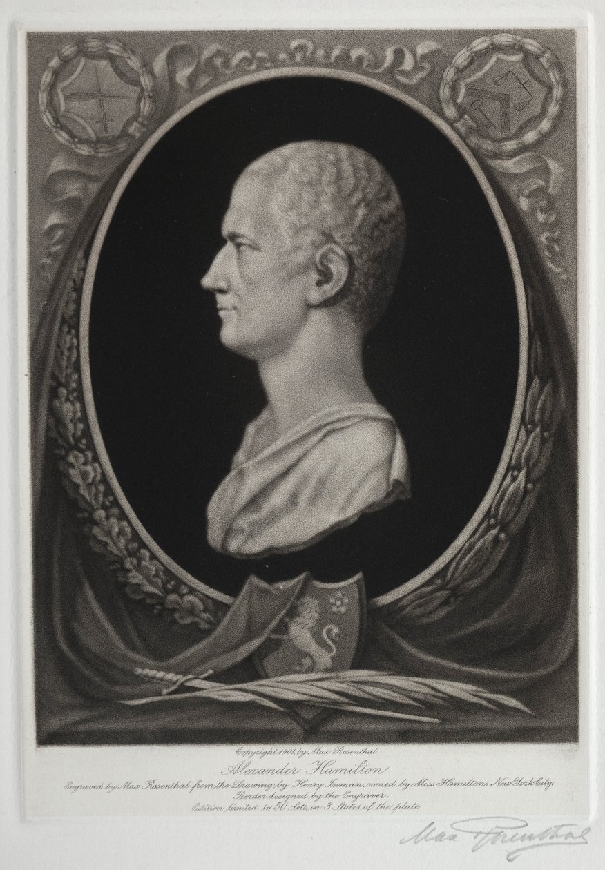 Alexander Hamilton af Max Rosenthal