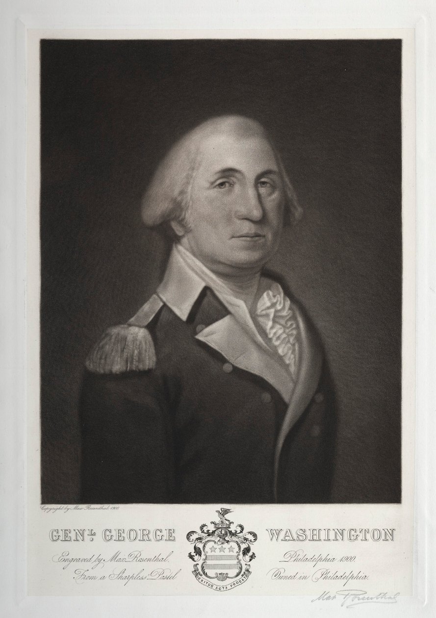 George Washington, 1900. af Max Rosenthal
