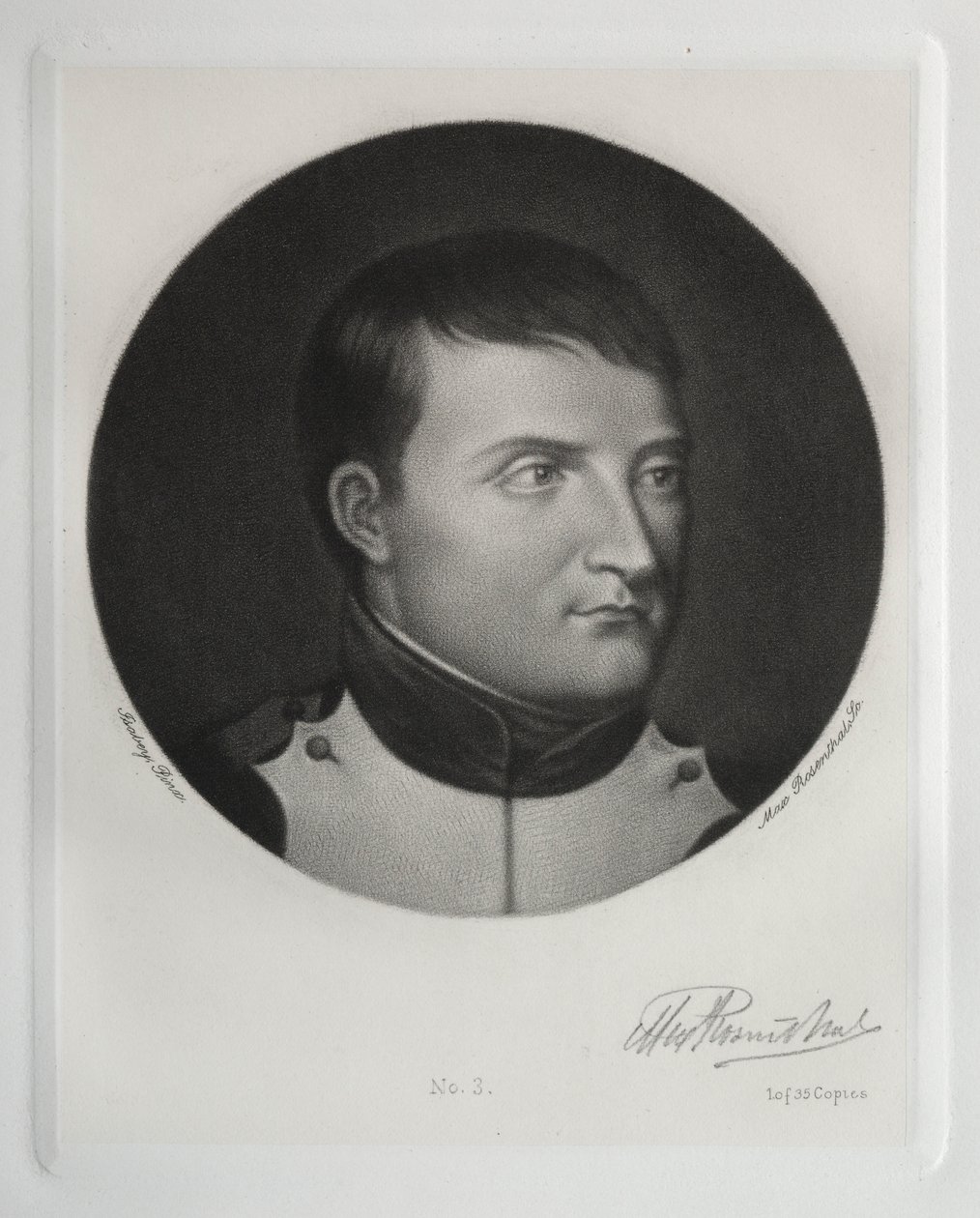 Napoleon Bonaparte af Max Rosenthal