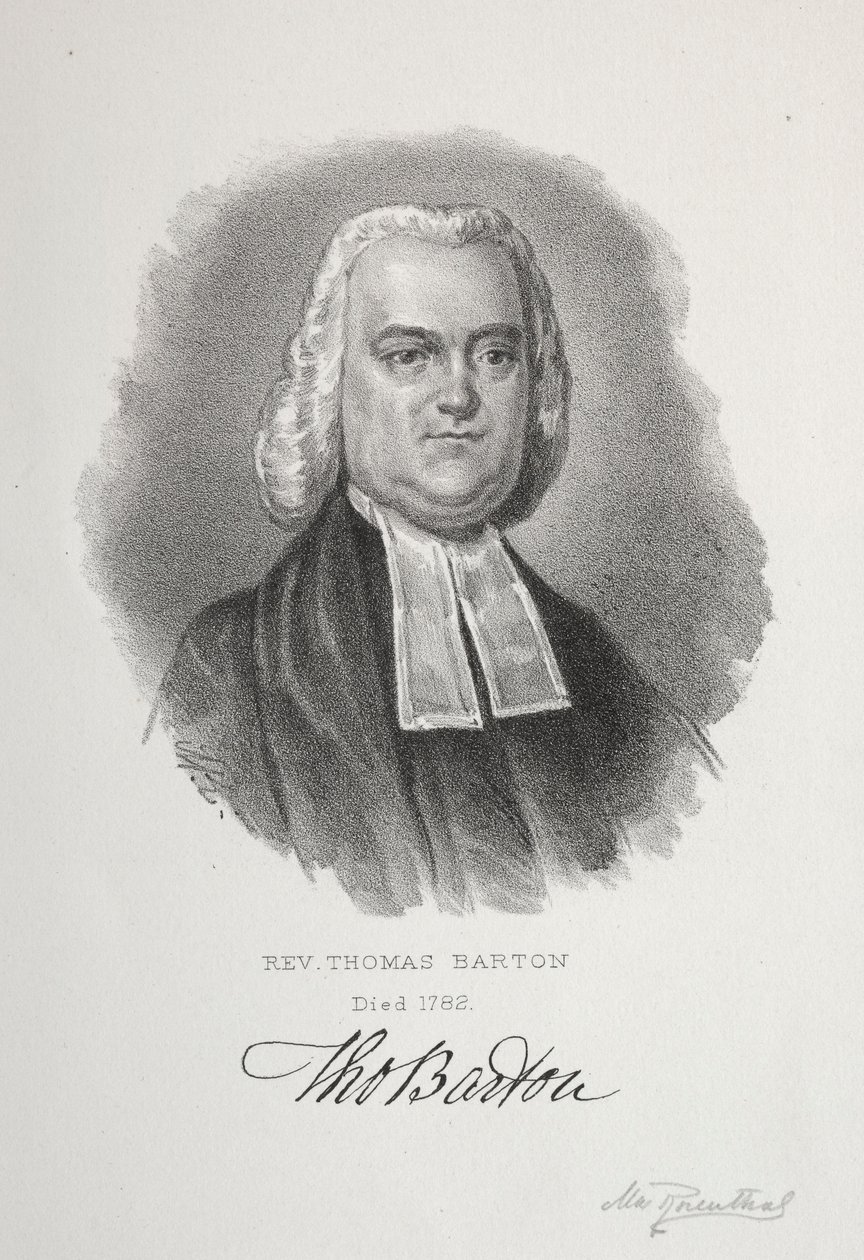 pastor Thomas Barton af Max Rosenthal