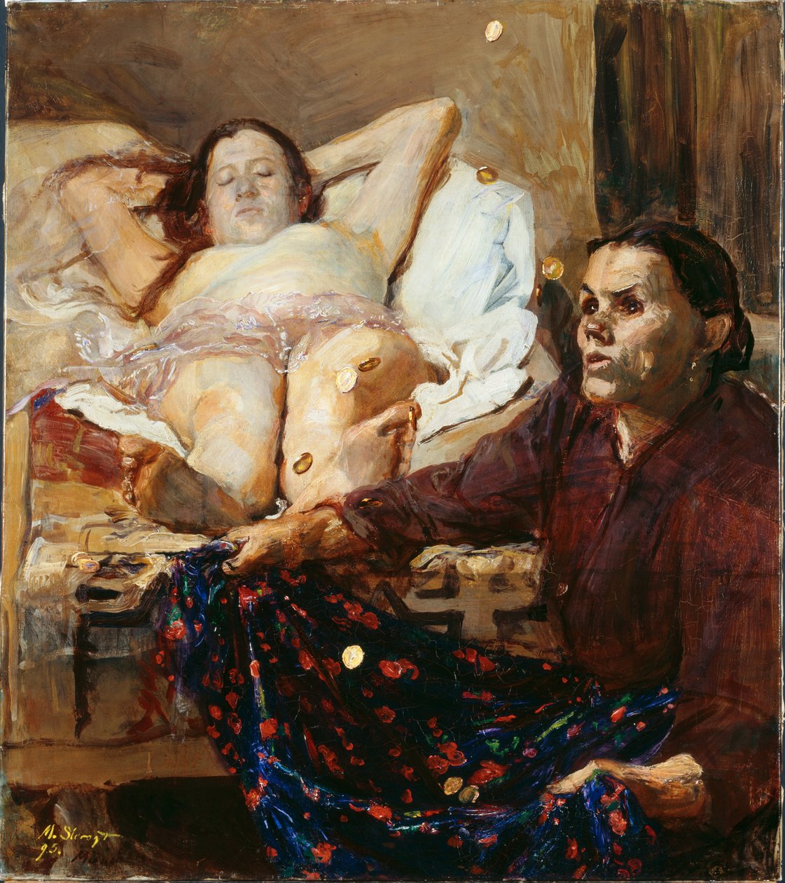 Danae af Max Slevogt