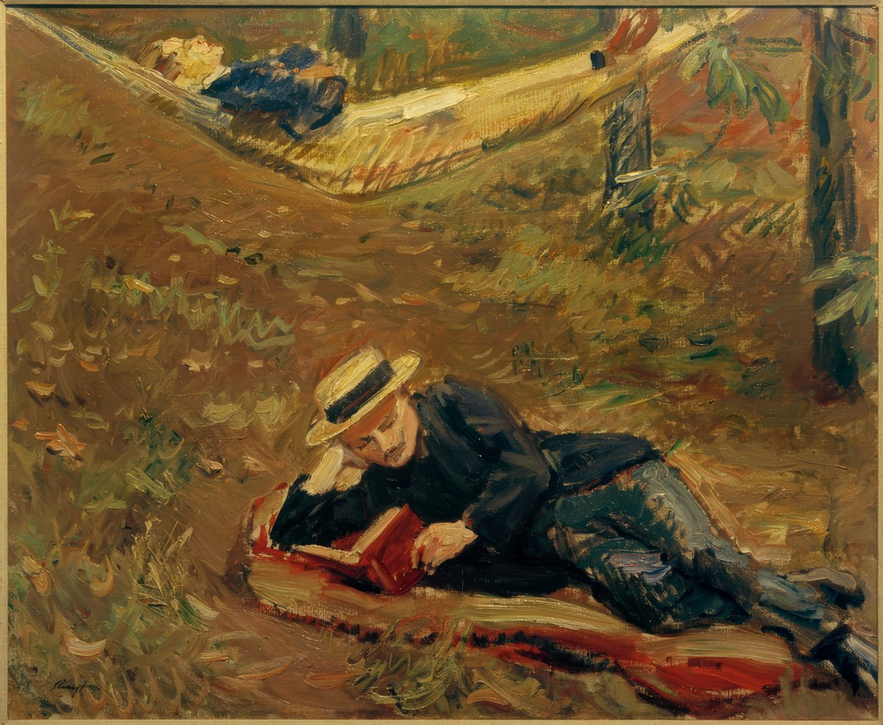 Hængekøje (siesta) af Max Slevogt