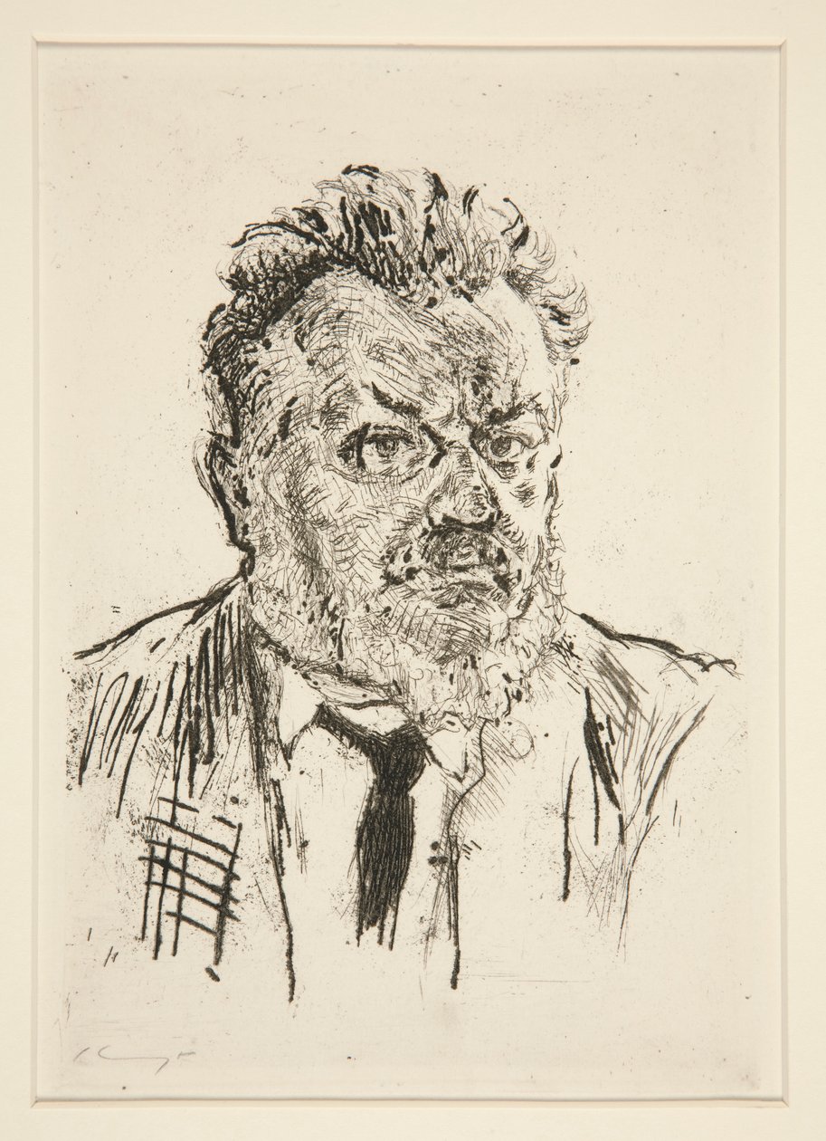 Selvportræt af Max Slevogt