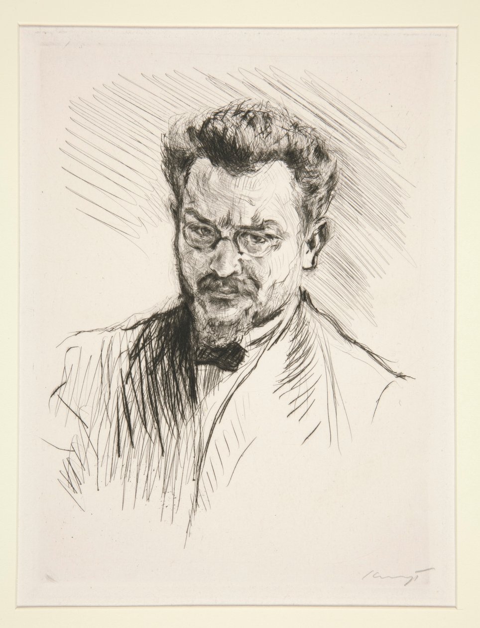 Selvportræt af Max Slevogt