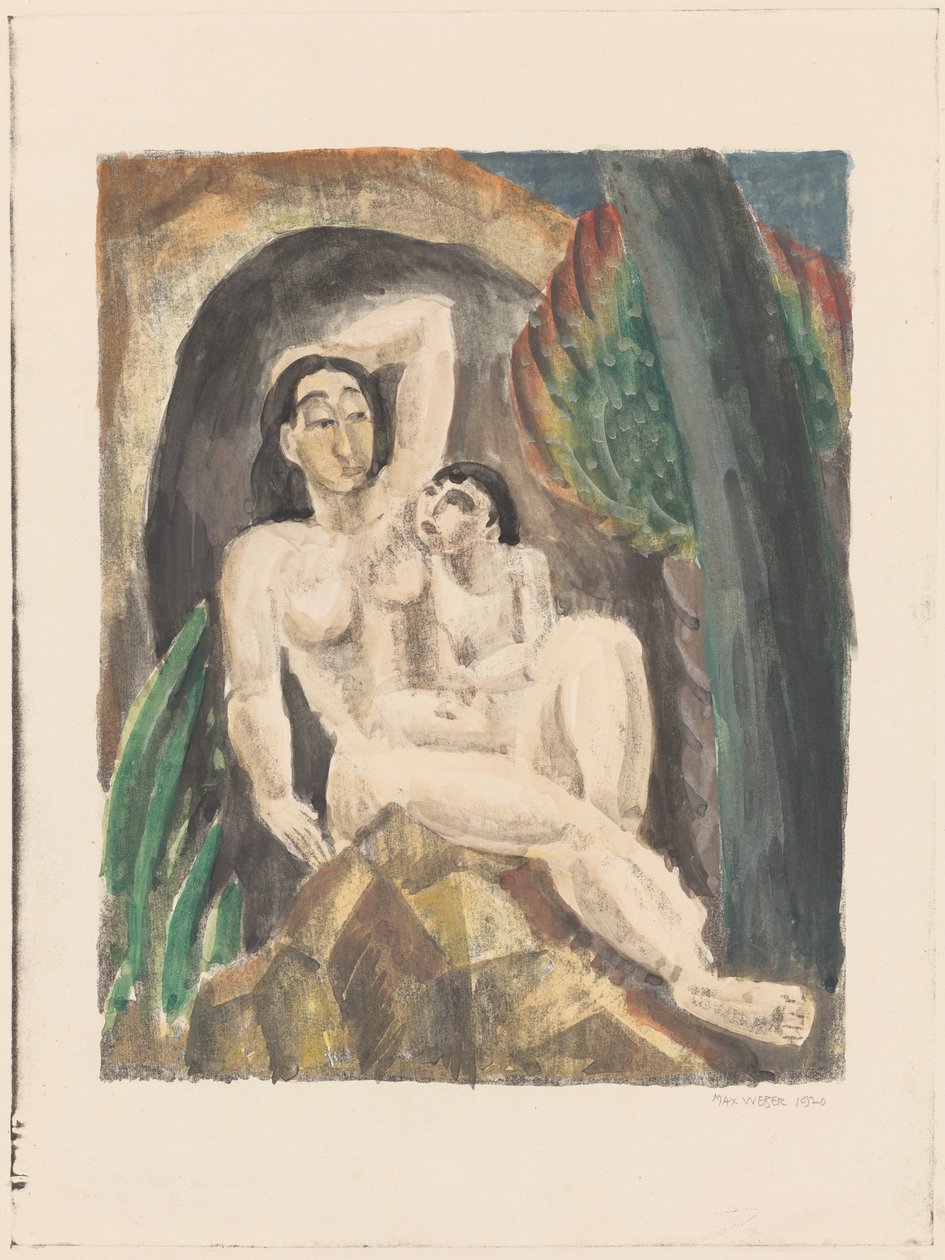 Mor og Barn af Max Weber