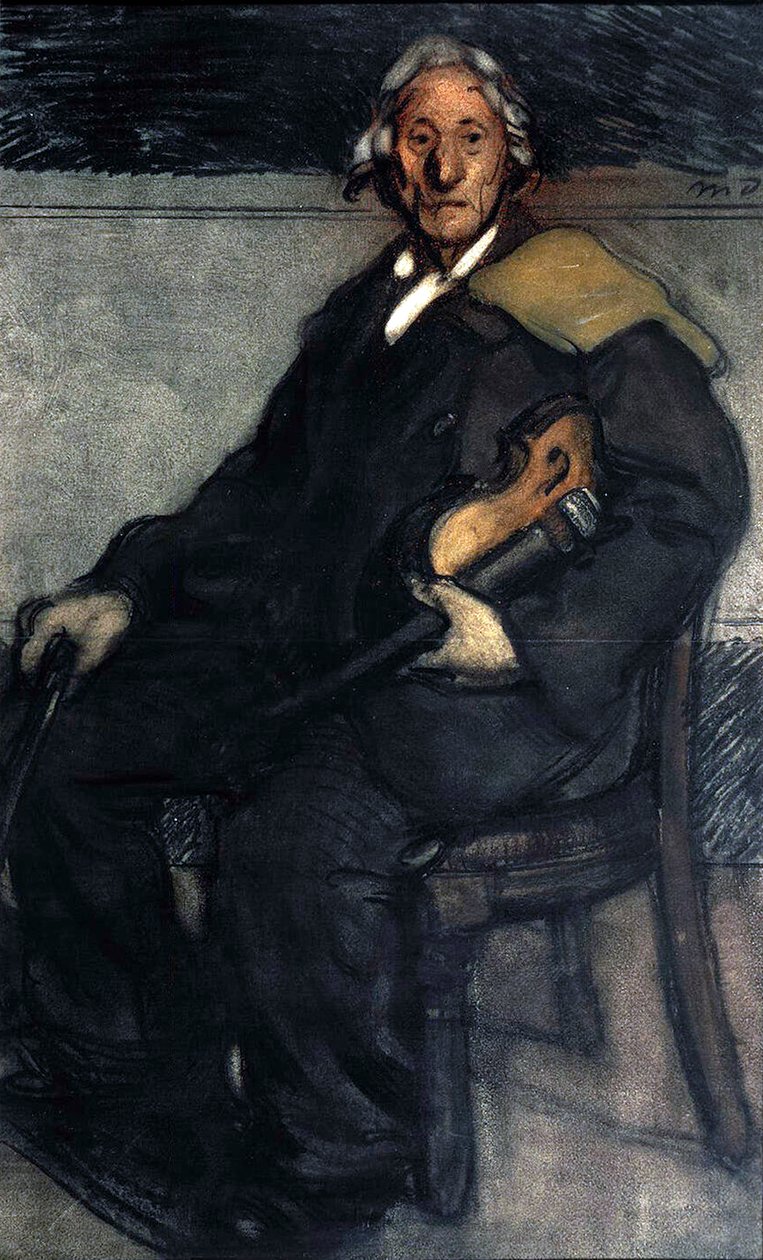 Violinist, begyndelsen af det 20. århundrede. af Maxime Dethomas
