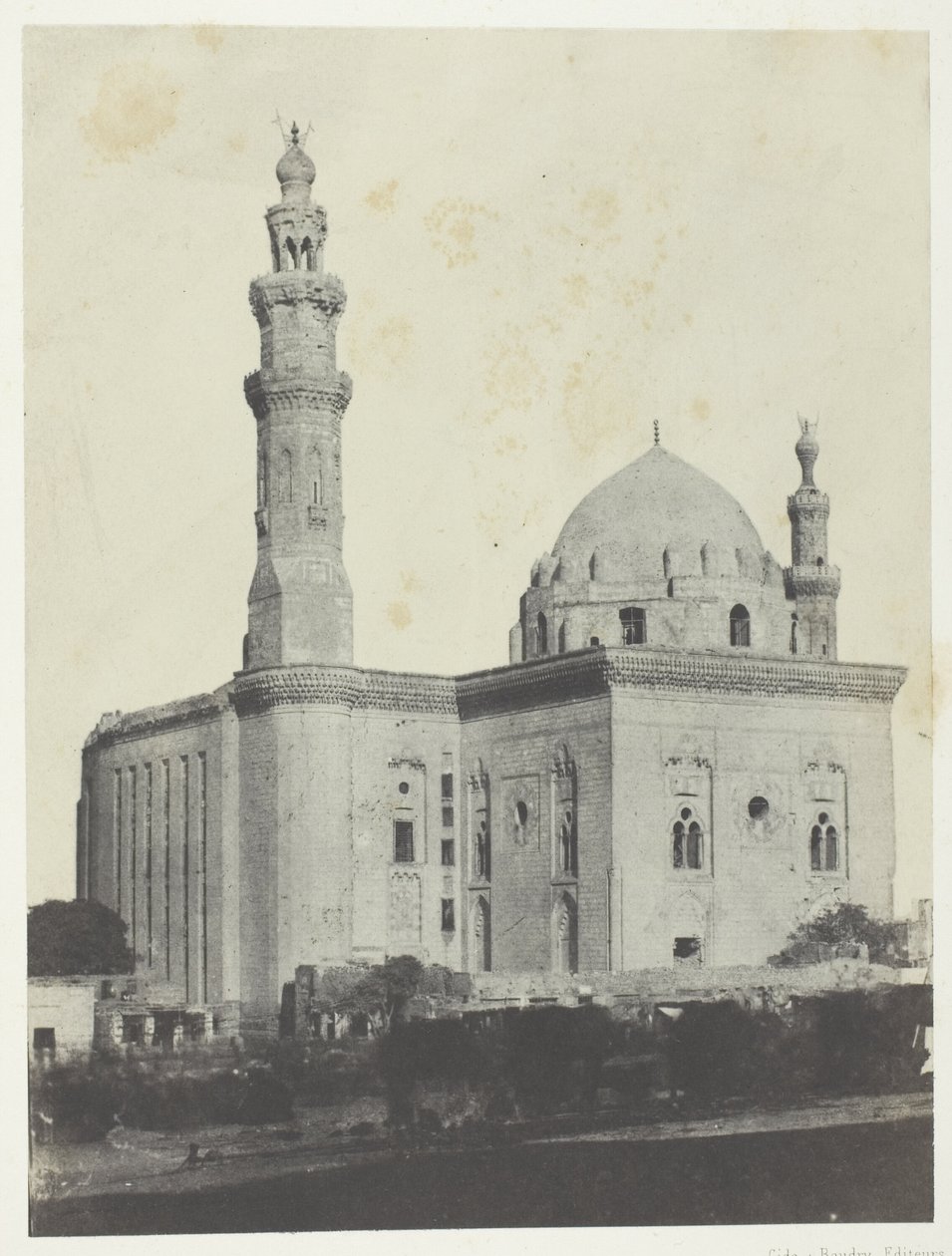 Sultan Haçan-moskeen, Kairo af Maxime Du Camp