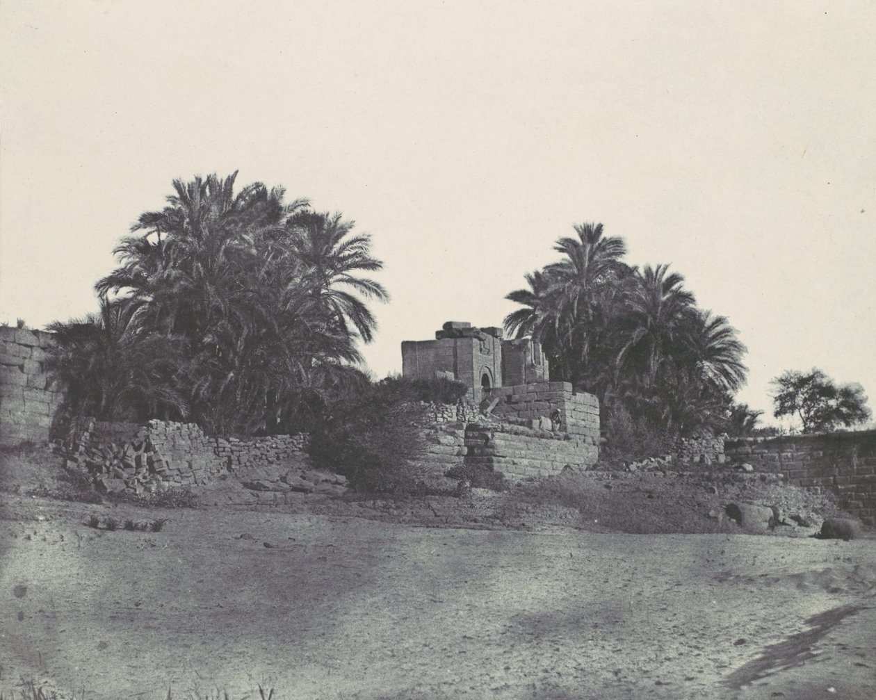 Nubien. Philoe, 1850. af Maxime Du Camp
