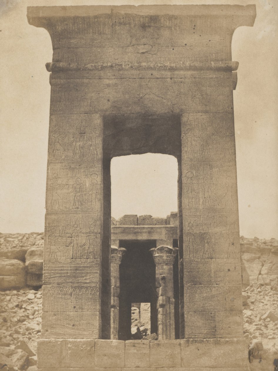 [Udsigt over Egypten], 1849-51. af Maxime Du Camp