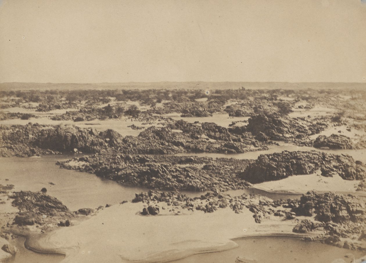 [Udsigt over Egypten], 1849-51. af Maxime Du Camp