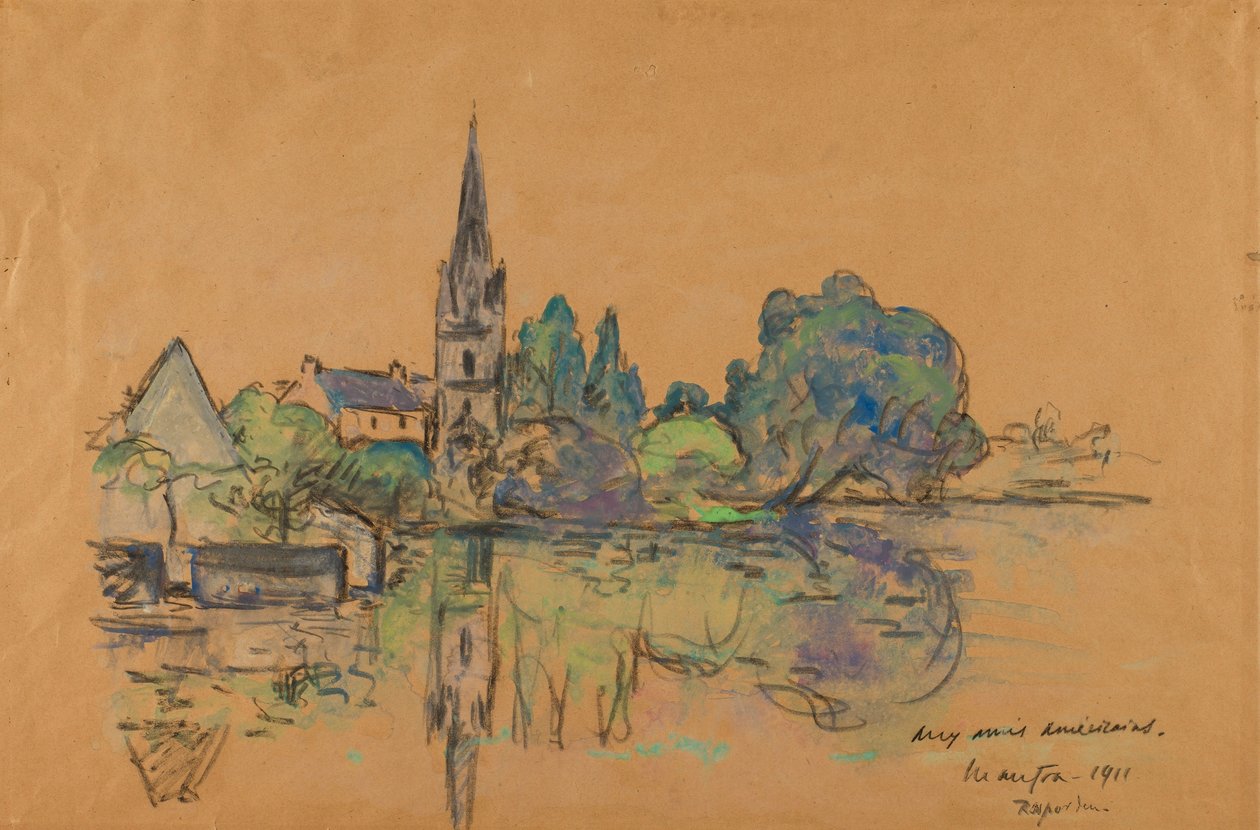 Landskab af Maxime Emile Louis Maufra