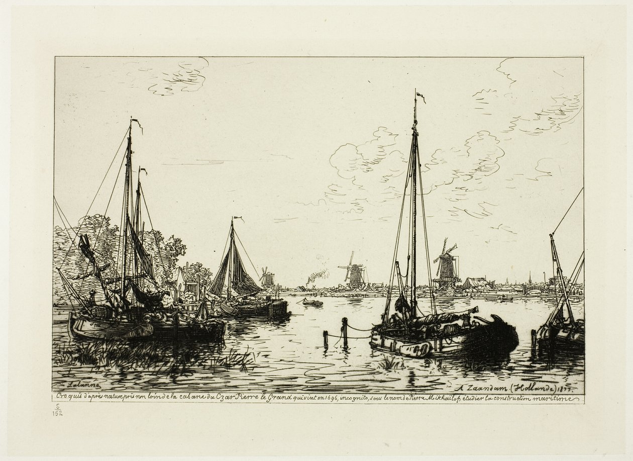 I Zaandam af Maxime Lalanne