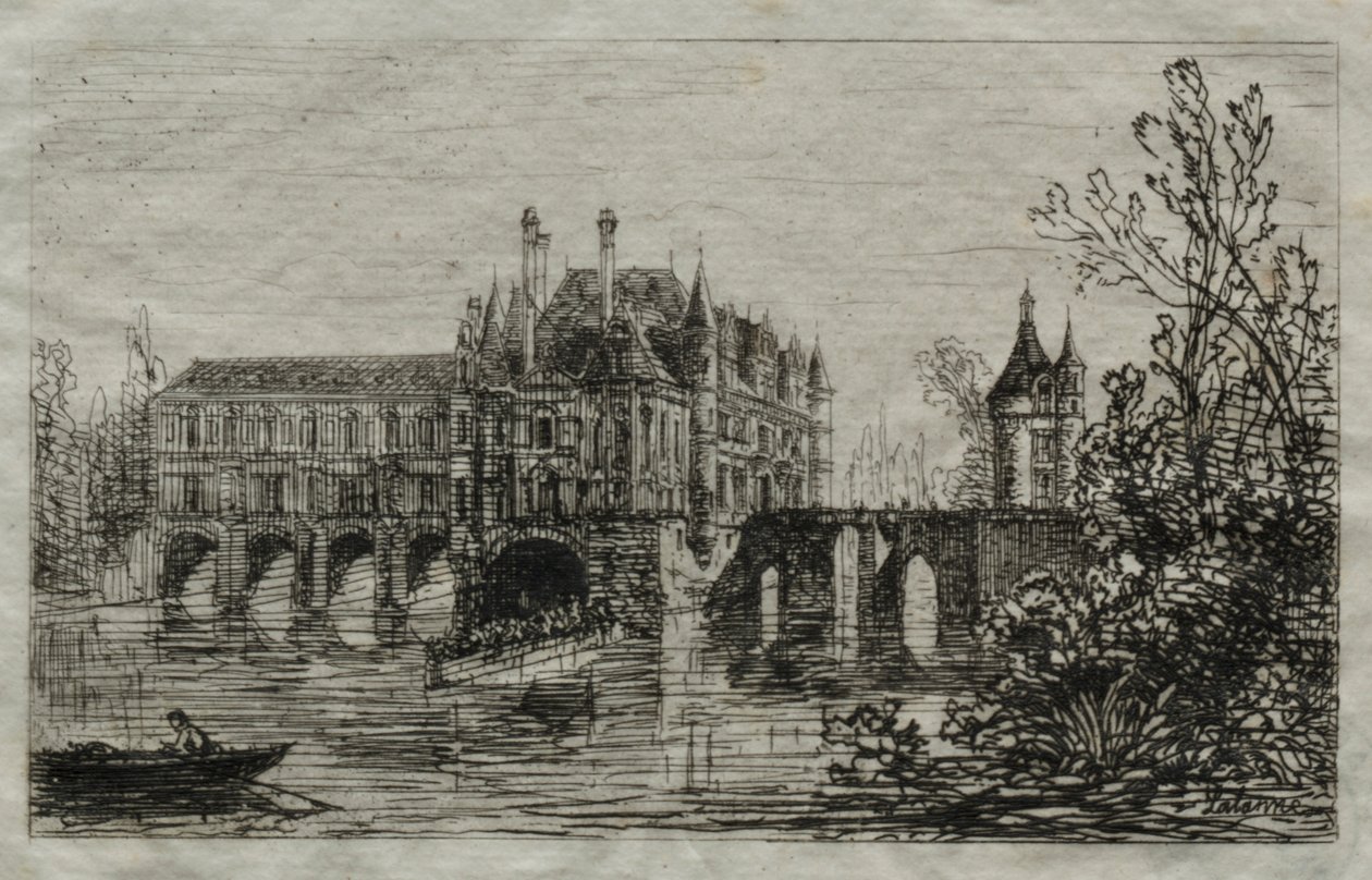 Chenonceau Slot af Maxime Lalanne
