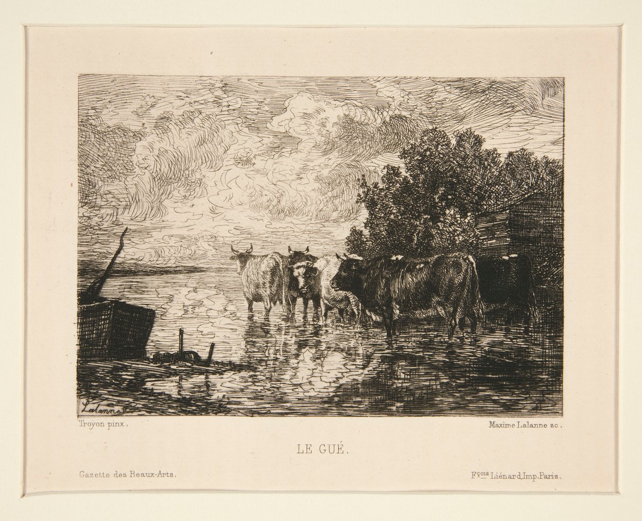 Le gue (Forden) af Maxime Lalanne