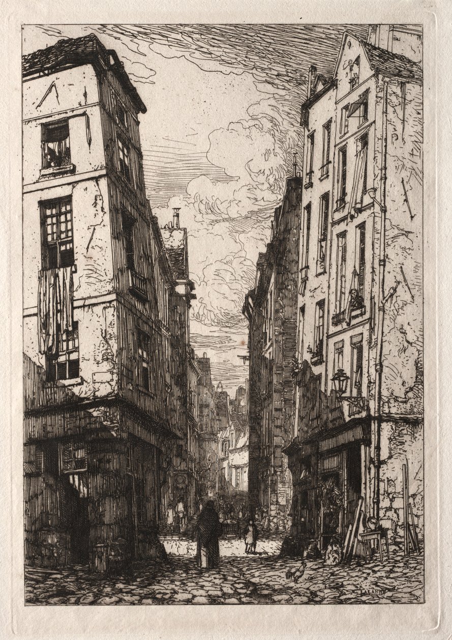 Rue des Marmousets. af Maxime Lalanne